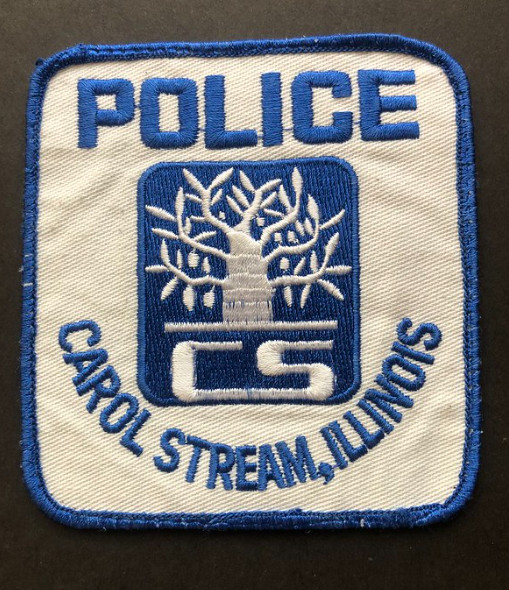 Carol Stream Illinois IL Police Sheriff Patch