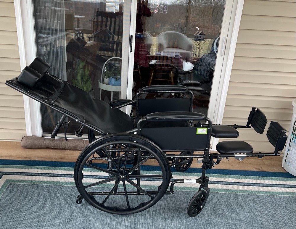 NOVA 6180S Full Reclining Wheelchair