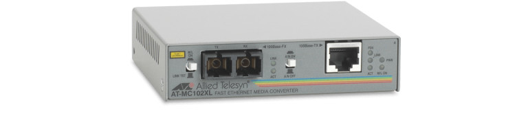 NEW Allied Telesis AT-MC102XL-90 Fast Ethernet Media Converter 990-000445-90