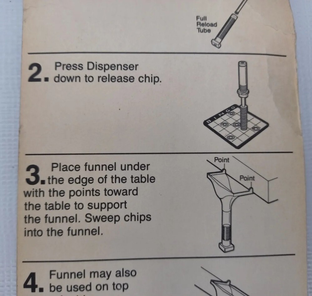 Kwik Chip Refills 200 Bingo Chips Red In Tubes