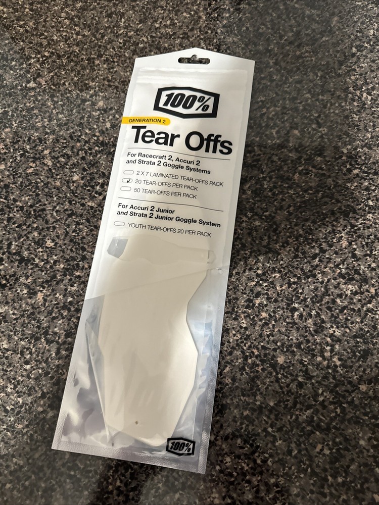 100% Tear Offs