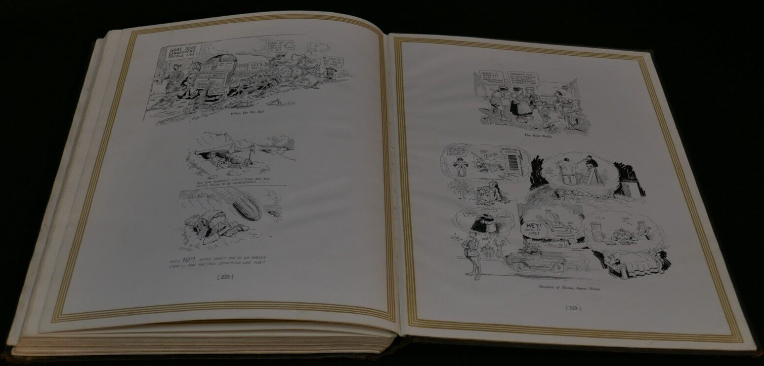 WWI Army Book History of The 77th Division 1919 First Ed Mess Sergeant H.W. DANN