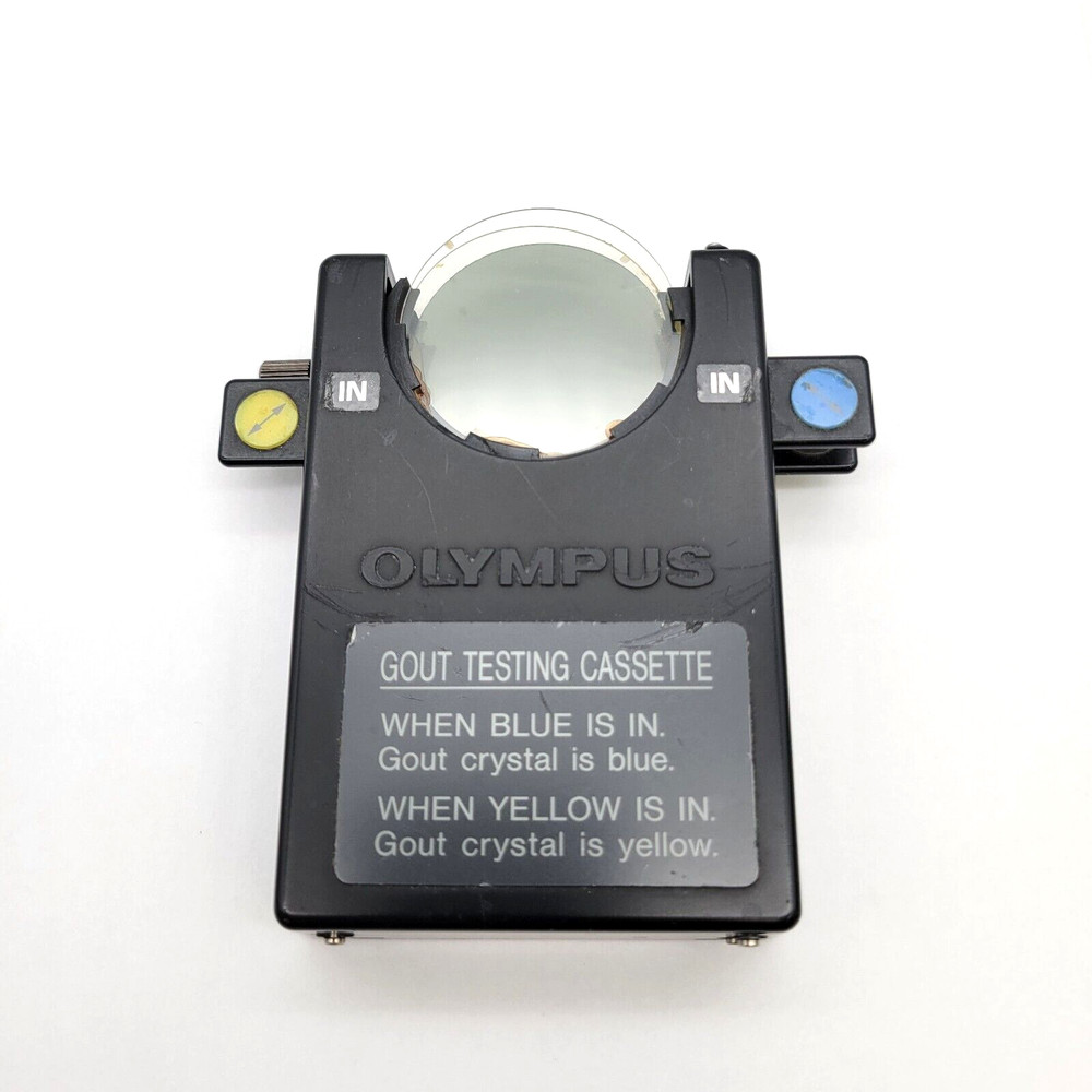 Olympus Microscope U-GPO Gout Testing Cassette