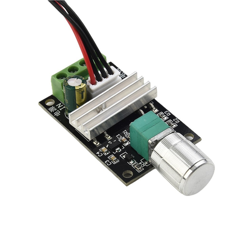 Switch Speed Controller Motor Regulator 6V 12V 24V 28V DC 3A For DC Motor