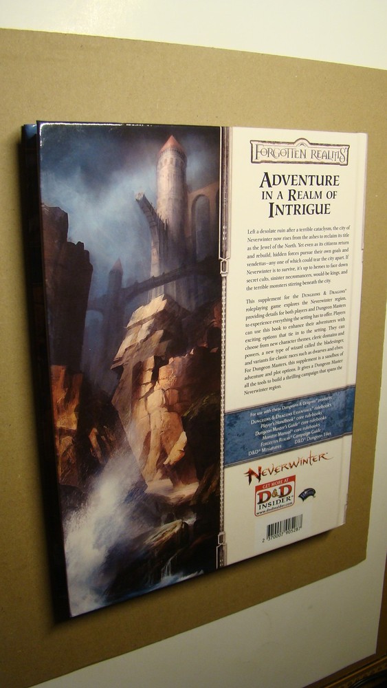 SUPER MODULE - NEVERWINTER *NEW MINT 9.8* DUNGEONS DRAGONS VAULT DROW HARDBACK