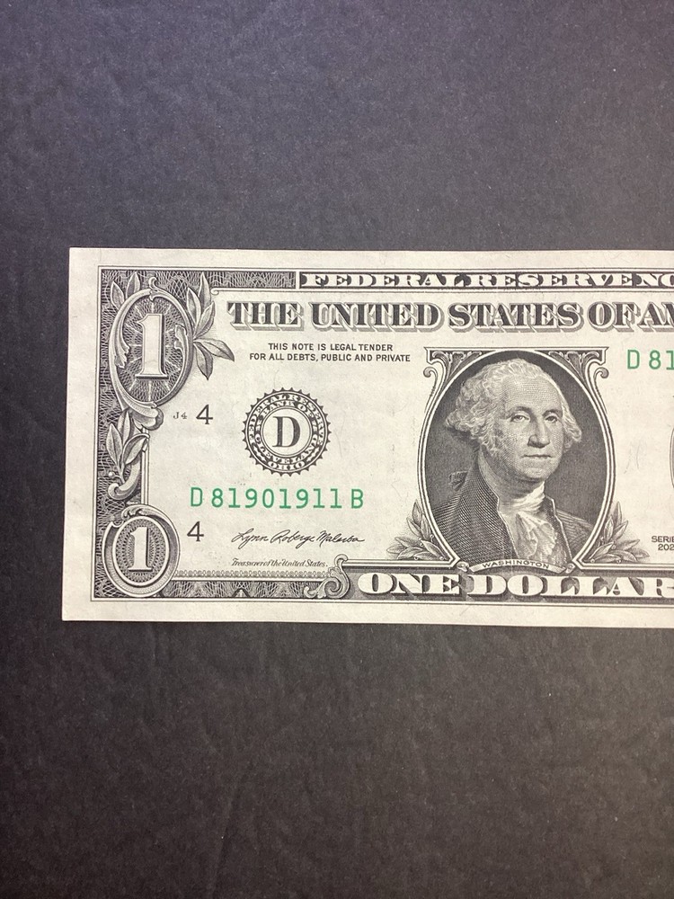 911 Emergency Dollar Bill