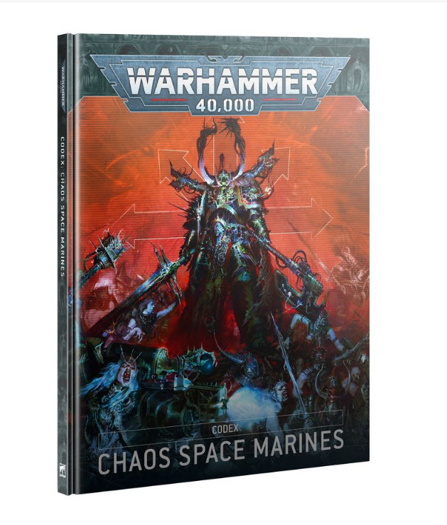 Codex: Chaos Space Marines (English) 10th Edition Warhammer 40K New