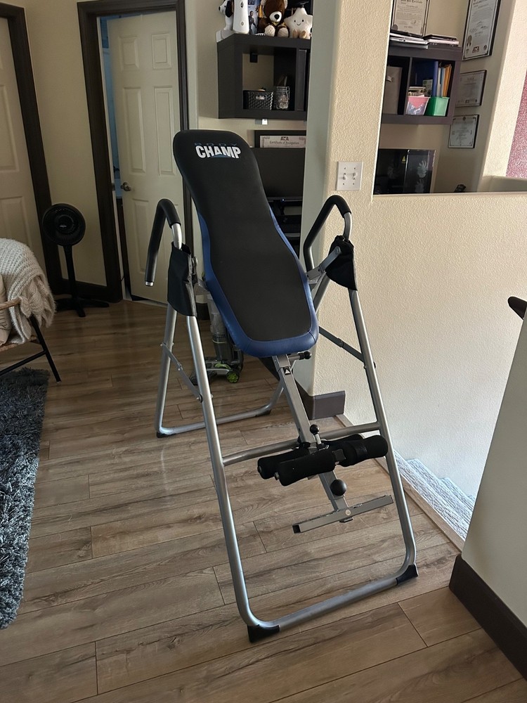 Body Champ Inversion Table - Blue and Black - Used