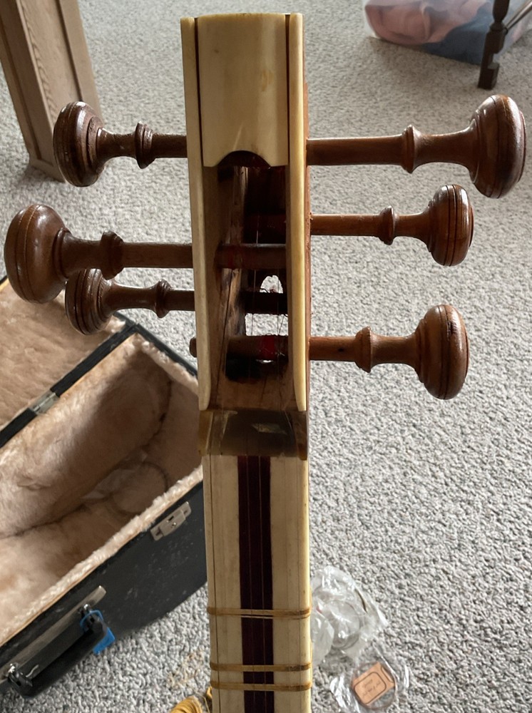 Vintage Persian Tar With Case