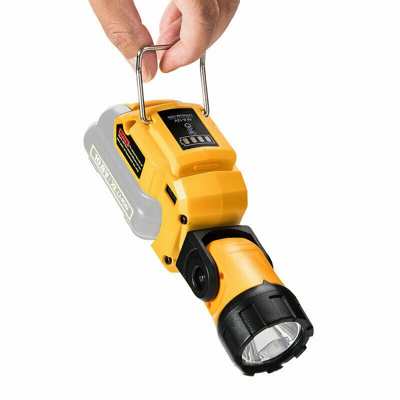 Work Lamp For Dewalt Flashlight DCL510 12V Li-ion Battery LED Cordless Worklight