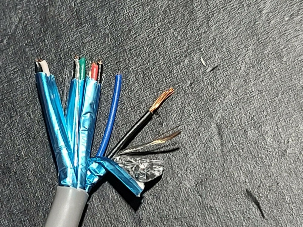 Lake Cable 224EPS 22/4P Individual Shield Twisted Pair Control/Audio Cable /50ft
