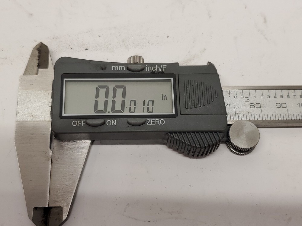 Pittsburgh 6" Digital Caliper in Hard Case Stainless Hardened