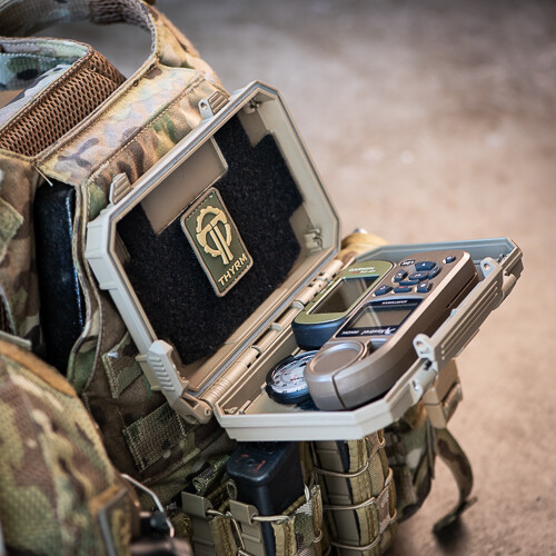 THYRM DarkVault Critical Gear Waterproof Dust Proof Comms Case- Multicam Colors!
