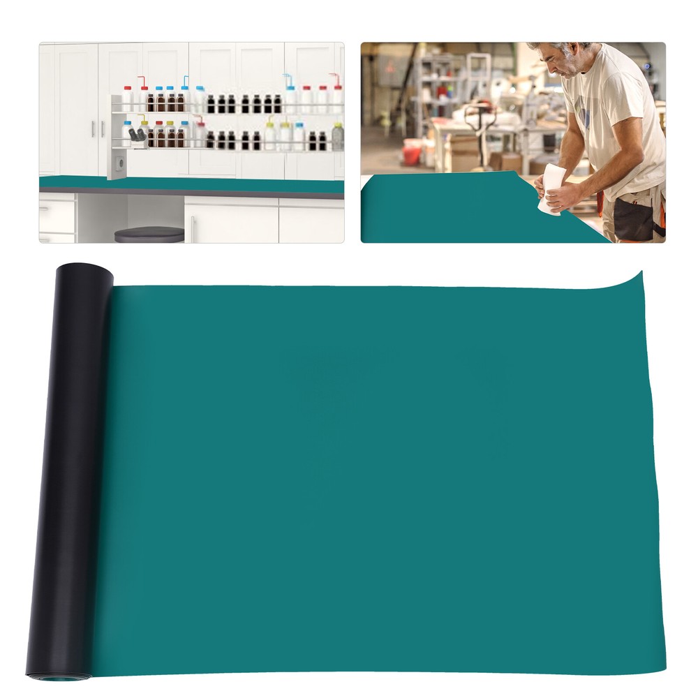Anti-Static ESD Soldering Mat Roll Rubber Grounding Mat Electronics Working Mat