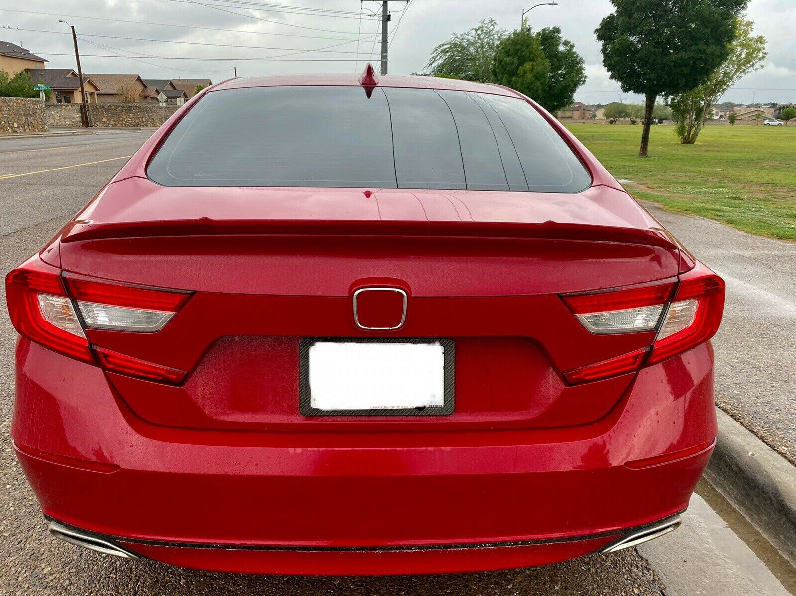 FITS 2018-2022 HONDA ACCORD CRYSTAL BLACK PEARL REAR TRUNK SPOILER LID WING