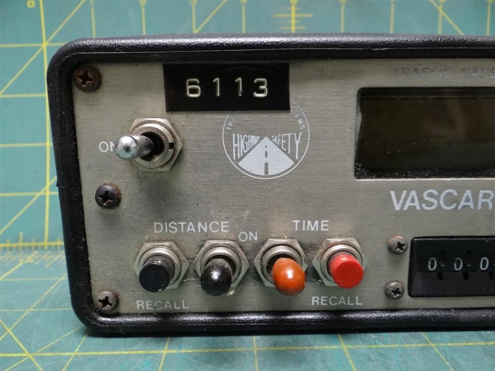 Traffic Safety Systems Vascar Plus Model 1 Display Control Head Unit