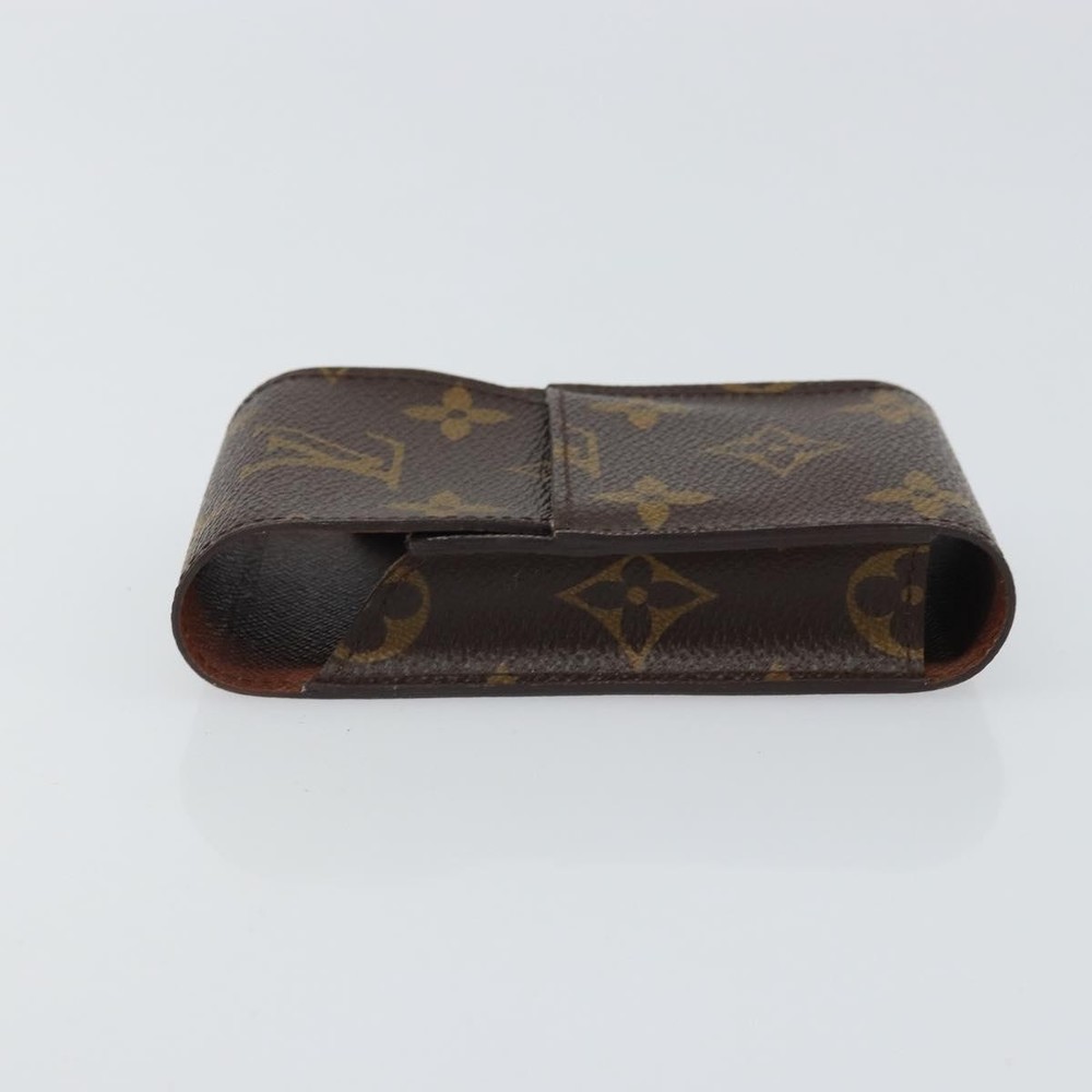 LOUIS VUITTON Monogram Etui Cigarette Case M63024 LV Auth BA9623