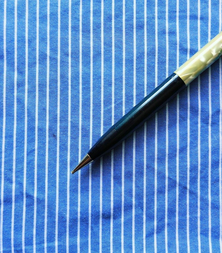 Discontinued Pentel Mechanical Pencil, Rotary Type, Celluloid/cellulose.
