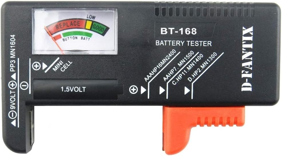 Battery Checker Model BT-168 - Quick Status Indicator for All Battery Types