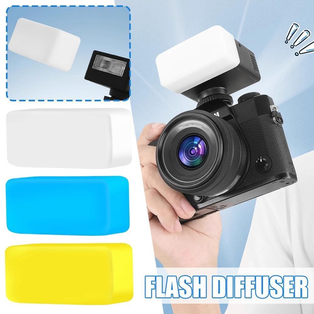 ,*__1x Soft Light Cover For Godox IM30 IFlash Pocket Camera Flash New Diffuser M