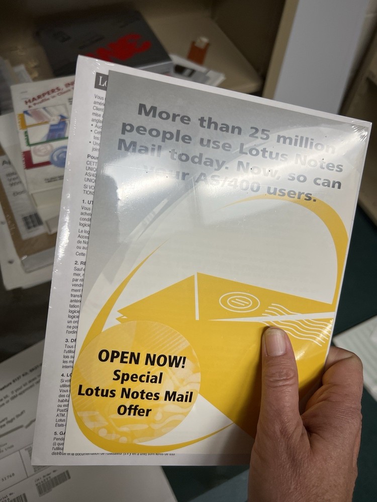 Vintage iBM AS/400 V3&V4 Documentation +Software Lot Sealed Client Access &CD