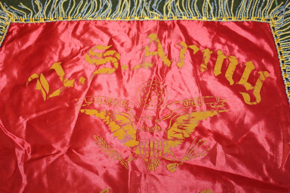 Original WW2 U.S. Army "Fort McClellan, ALA" "Mother & Dad" Pillow Cover