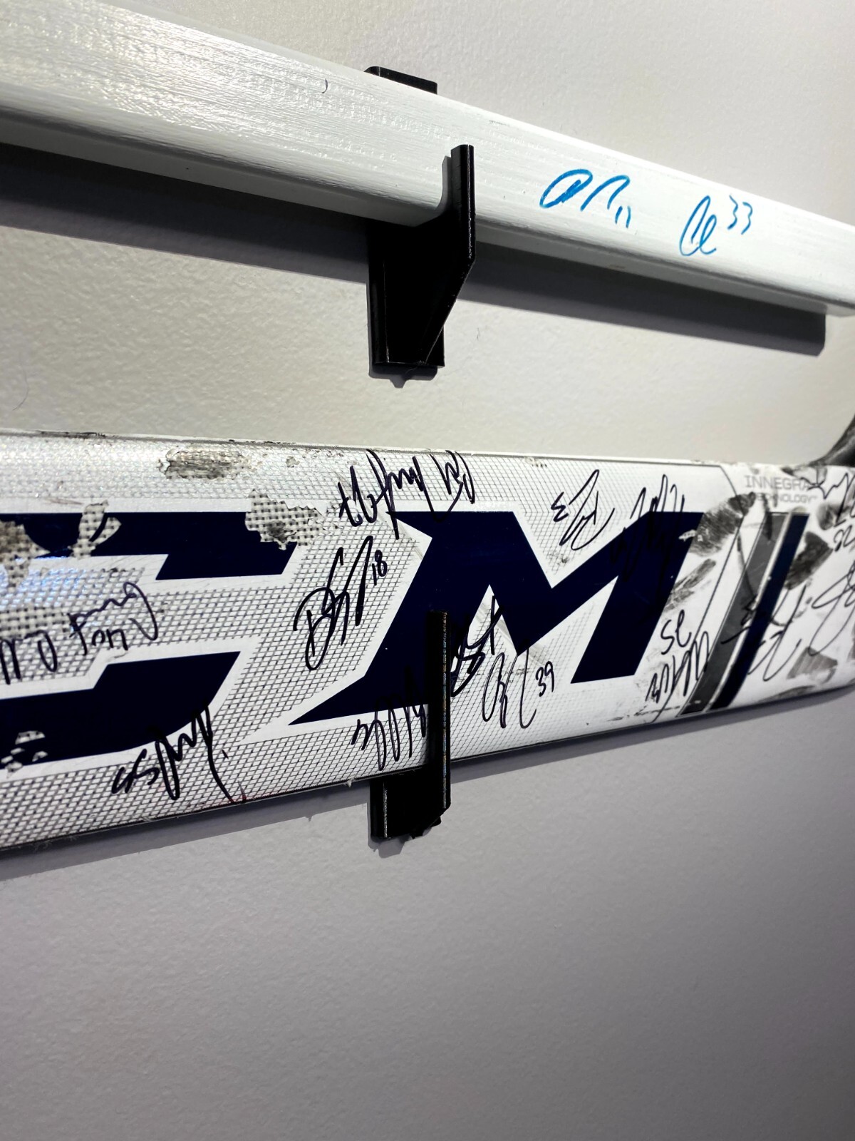 Hockey Skater Stick Wall Display Holder