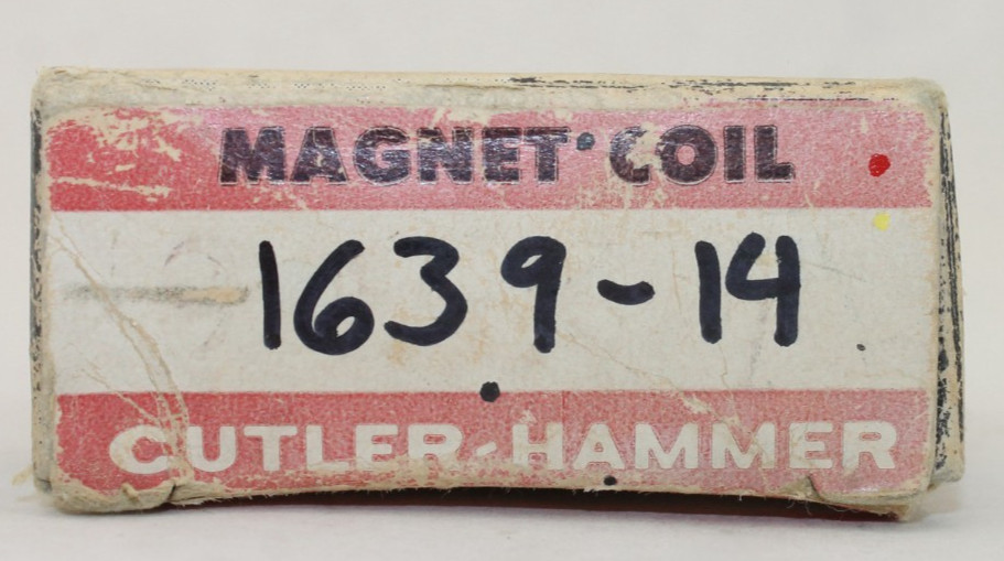 NIB Cutler-Hammer 1639-14 Coil