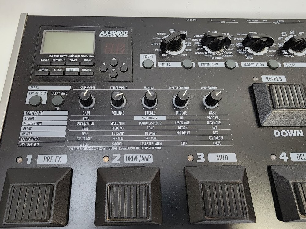 Korg AX3000G ToneWorks Guitar Effects Pedal Multi-Effects