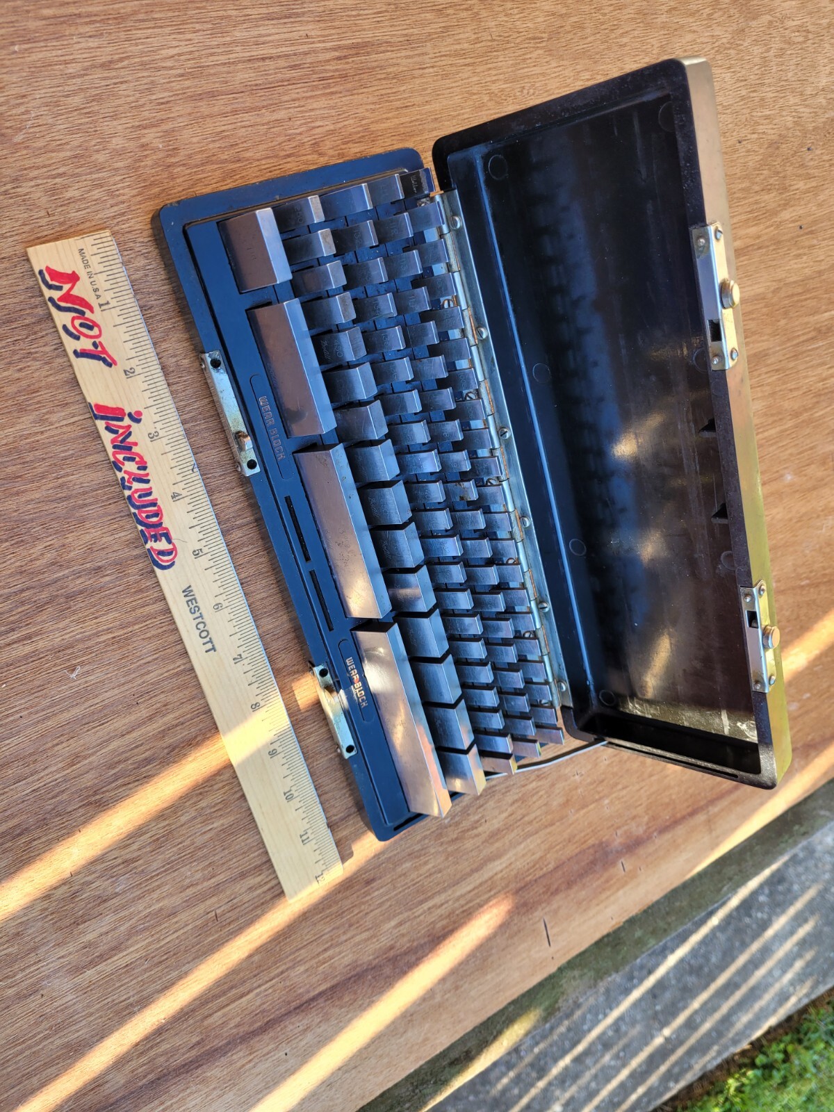 DoAll PRECESION GAGES Block Set 83 ( Wear Block) complete in Do All Box