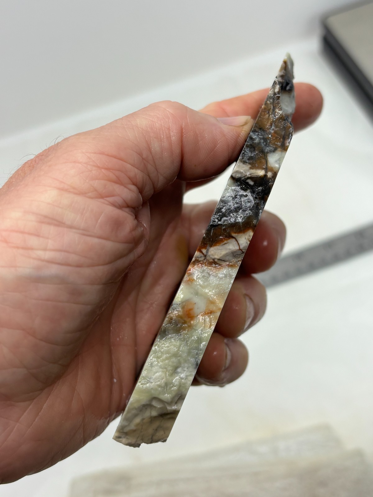 Picasso Marble (Jasper) end Slab Cabbing Lapidary Utah Combo Ship Avail