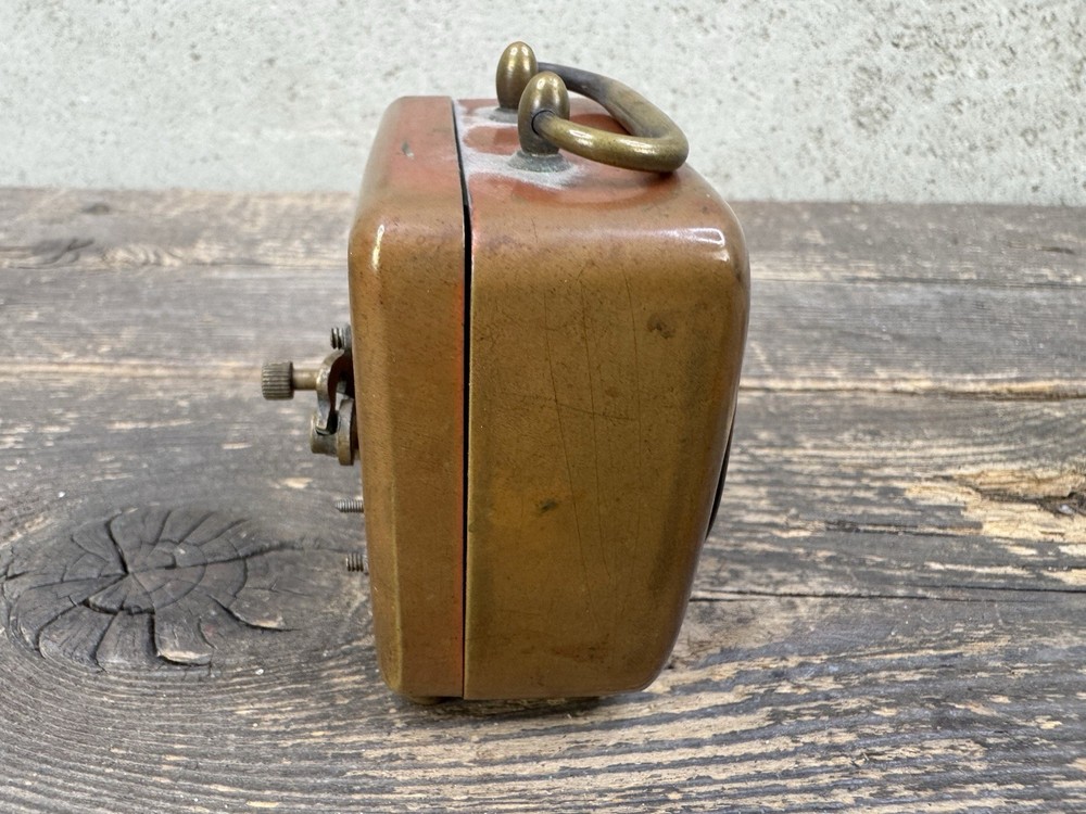 Vintage Small Brass Clock