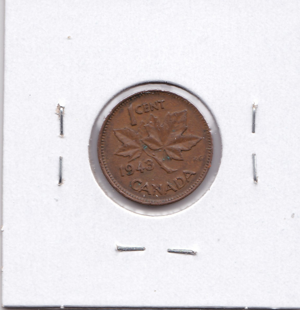 1943 Canadian Cent