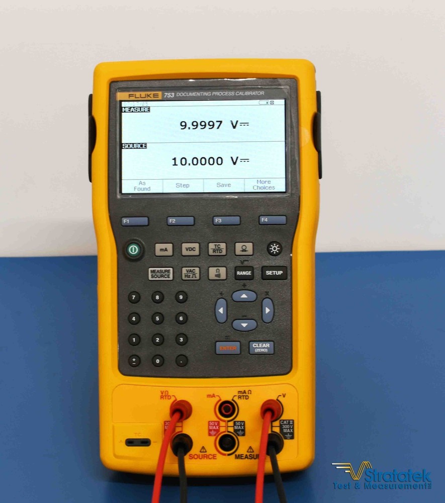 Fluke 753 Documenting Process Calibrator Multifunction NIST Calibrated with Data