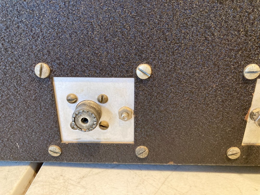 Vintage Johnson Viking II HF tube Transmitter Copper Plated Case