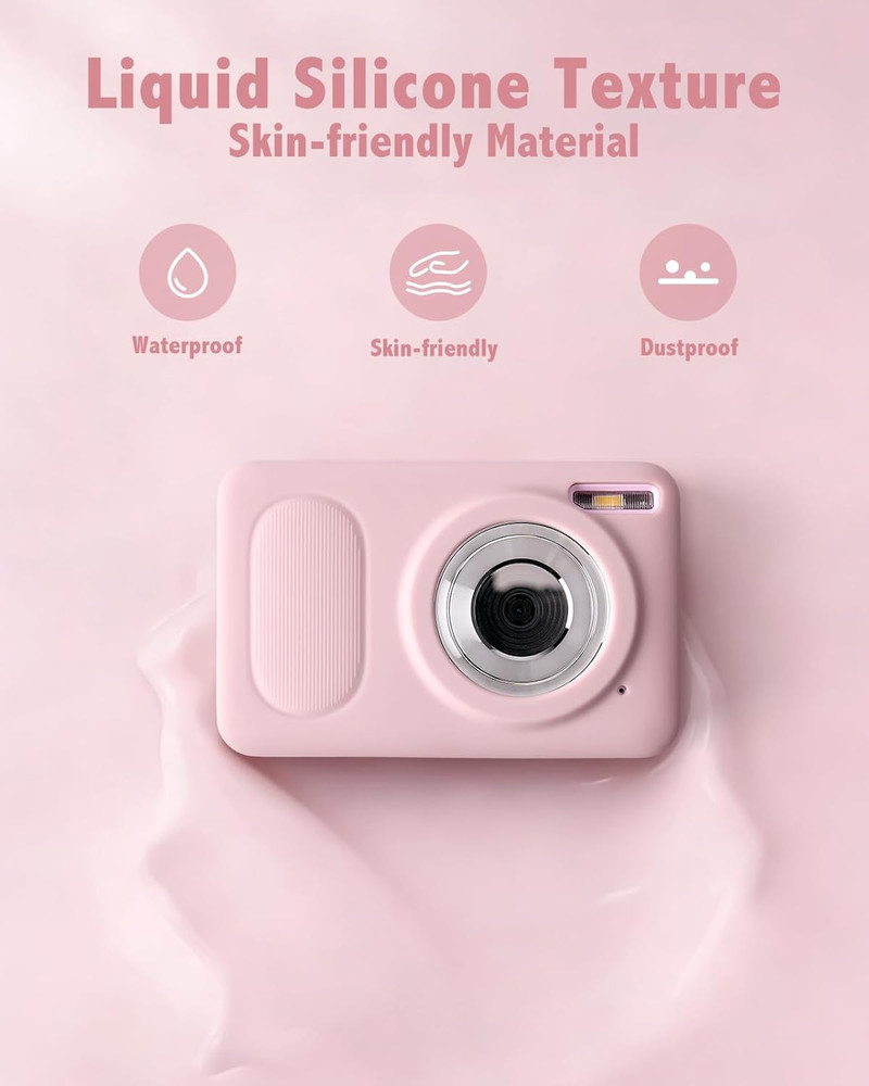 CAMKORY DC403 Silicone Camera Case - Lightweight Protective Sleeve