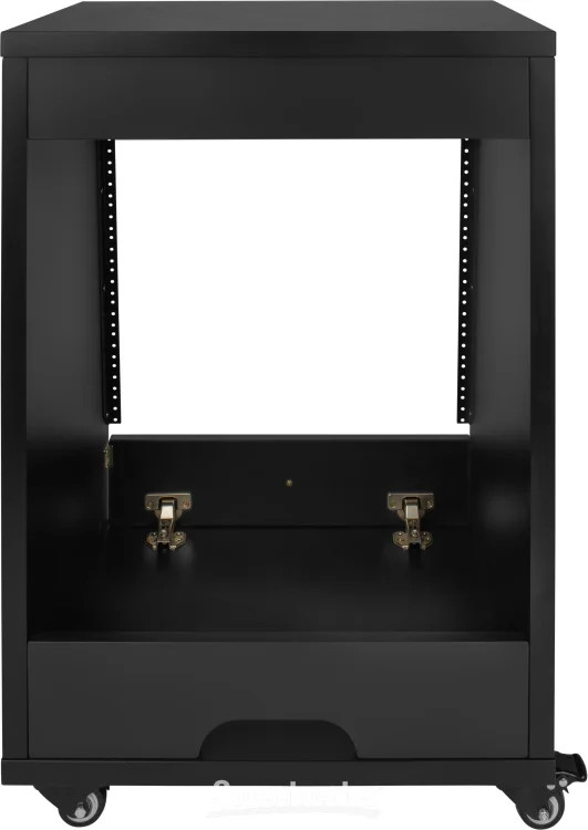 Gator Frameworks Elite 12U Angled Studio Rack - Black