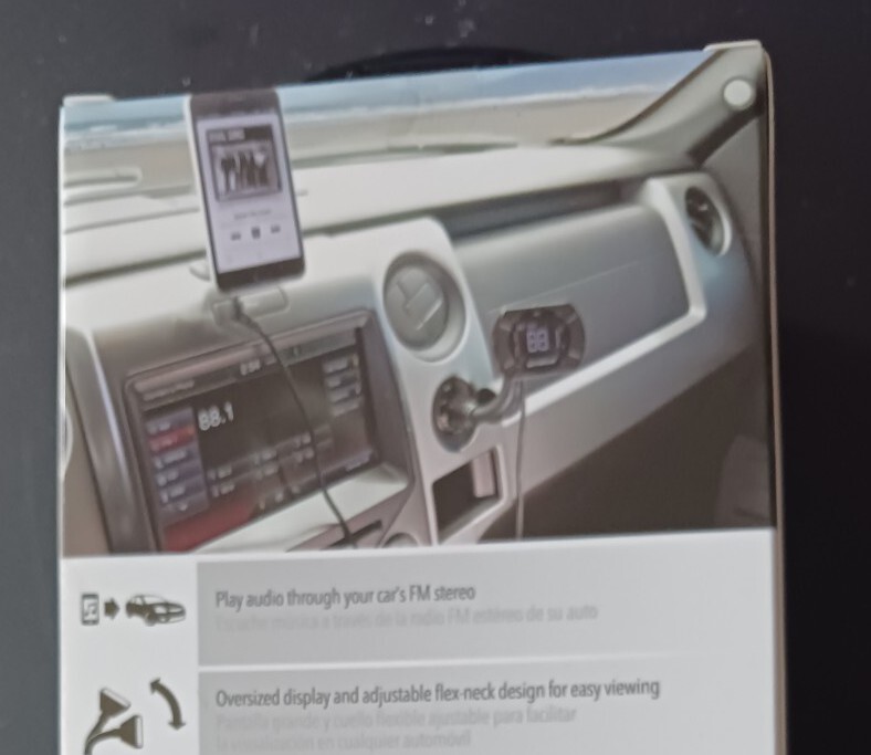 Digital Transmitter Back Lit Display & Flex-Neck FMTD-13-SP1