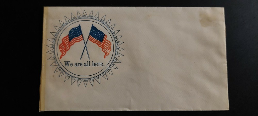 Civil War Patriotic Envelope