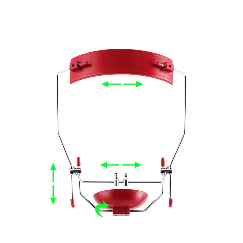 4 Type Dental Orthodontic Reverse Pull Double Lever Adjustable Headgear Facemask