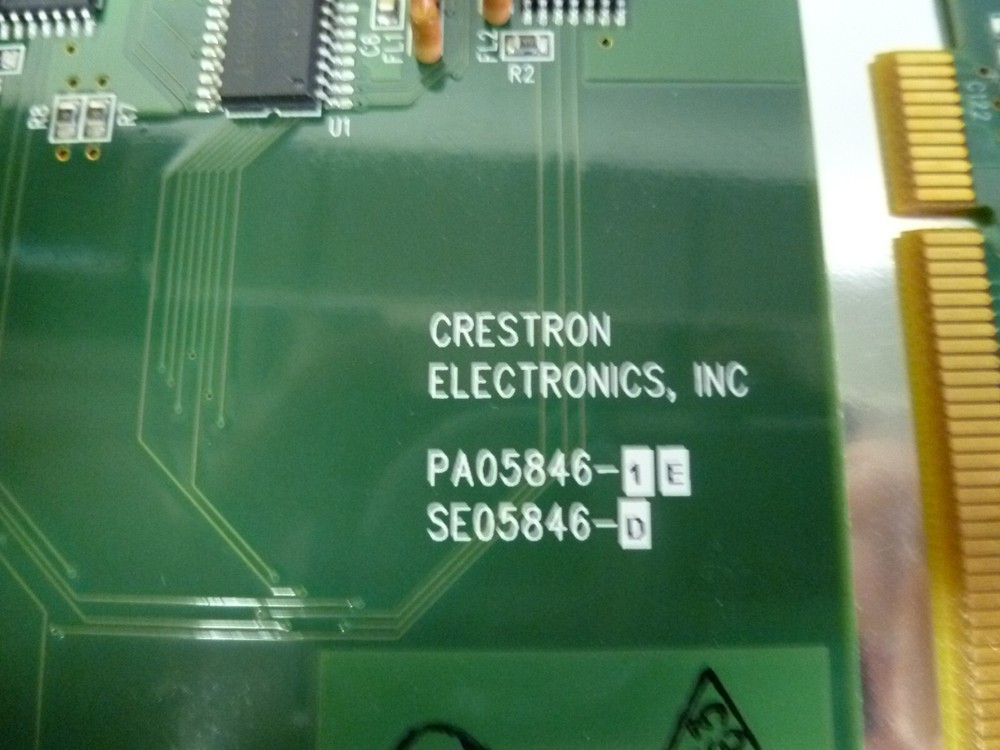 2 MIX CRESTRON C2COM-3 RS-232/422/485 INTERFACE & C2ENET-2 ETHERNET INTERFACE
