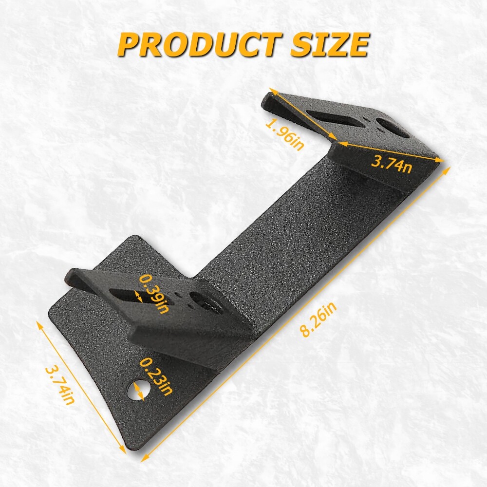 A-Pillar Windshield Mounting Brackets for Jeep Wrangler JK 2007-2017 Work Light