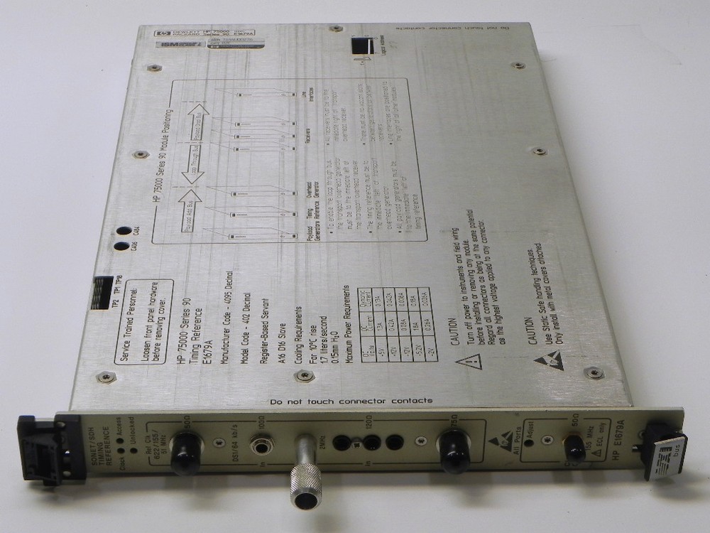 Keysight E1679A Sonet/SDH Timing Reference Module, VXI Module