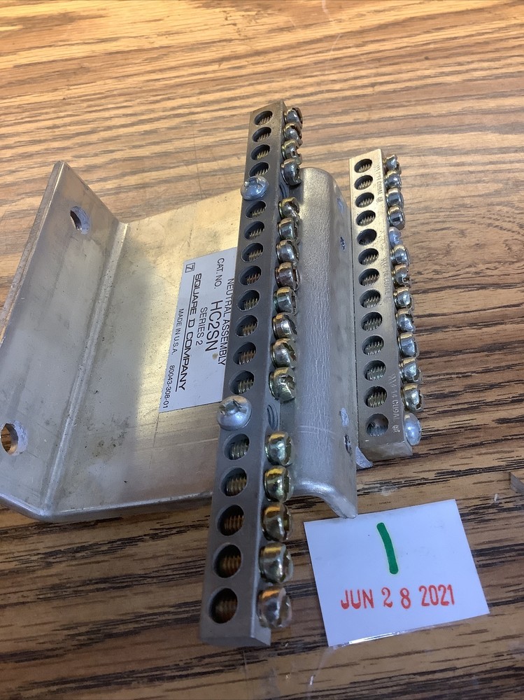 HC2SN SQUARE D Neutral Assembly Series 2 USED