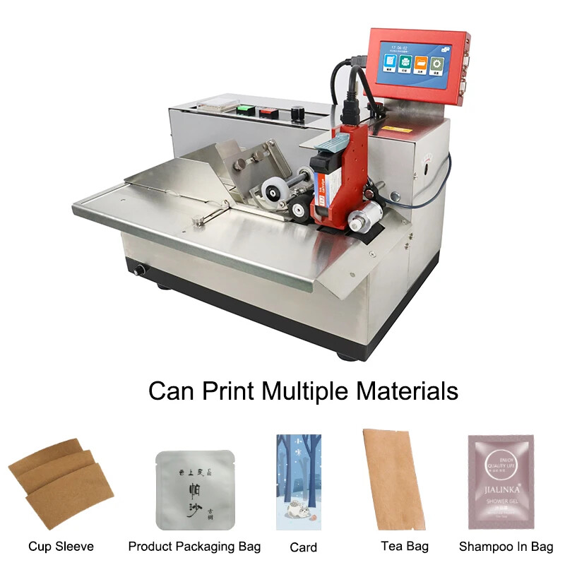 Coding machine, automatic pagination printing machine, plastic bag card coding