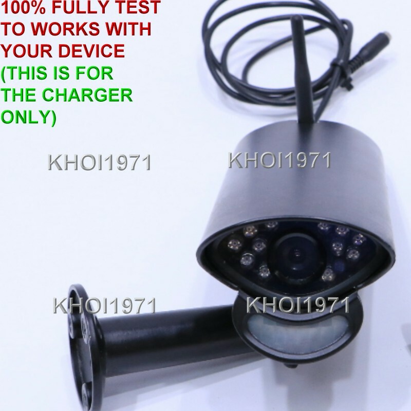 8FT WALL AC power adapter for LOREX MC2700 wireless security CAMERA