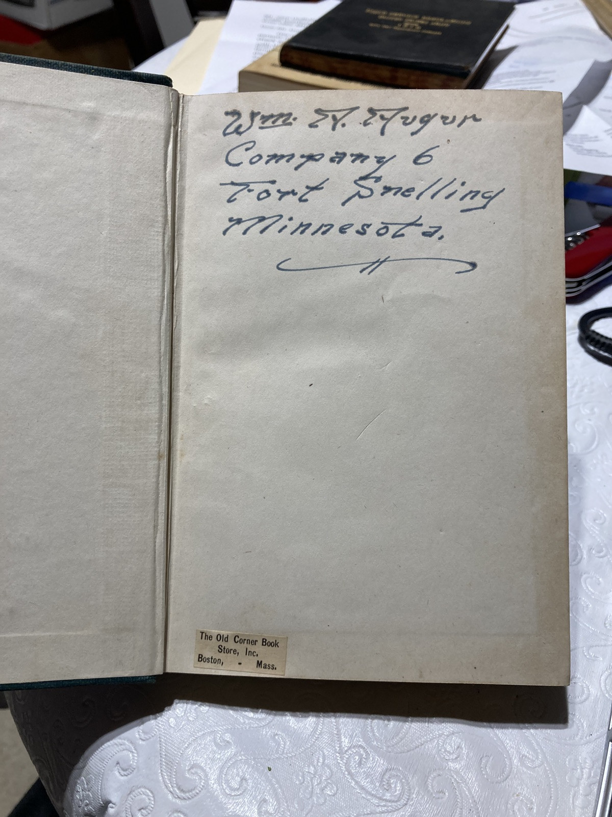 An Officer's Notes, Captain Ralph Parker U.S. Cavalry, C. 1917, 2nd Edition VTG