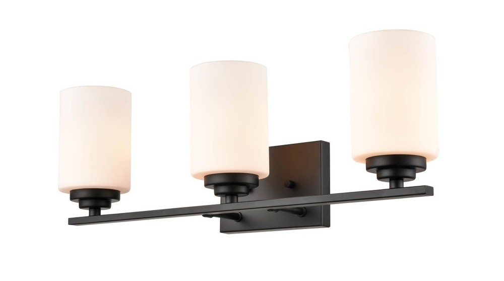 Millennium Durham 22" Three Lights - Black 3-Light