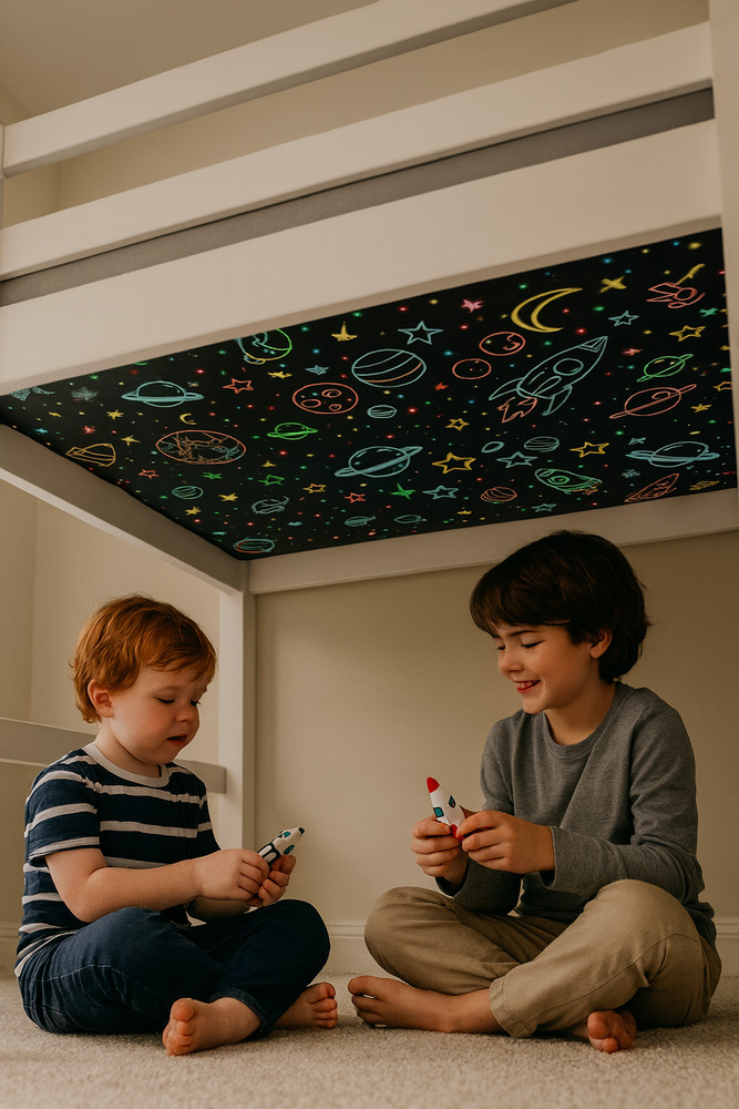 The Better Bunk- bottom bunk sheet- bunk bed accessory