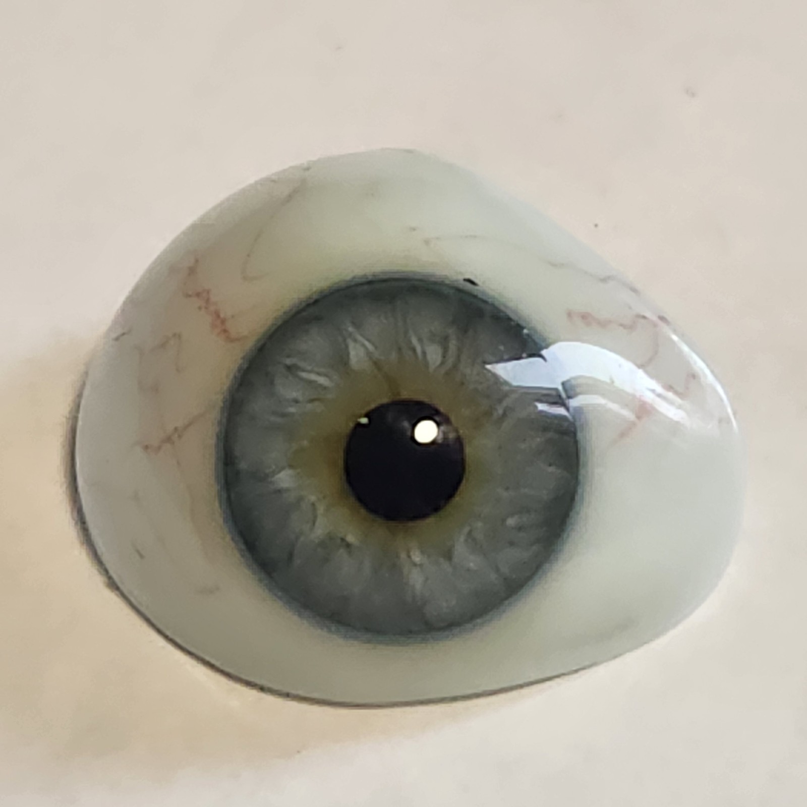 Rare Stunning Vtg Human Prosthetic Glass Eye German Hand Blown #12 Inventory